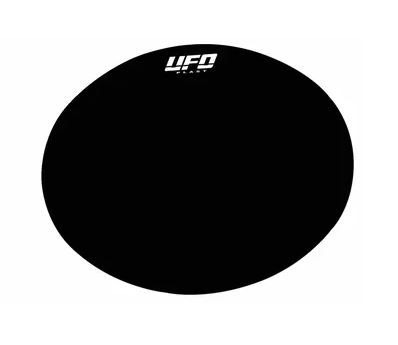 UFO Classic-Starttafelfolie rund, schwarz