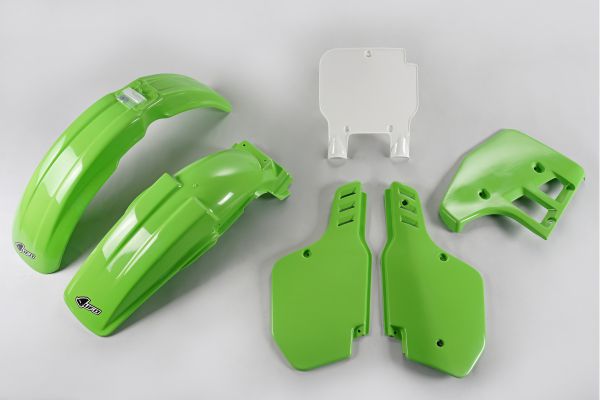 UFO Plastik-Kit für KAWASAKI KX 125 1989, OEM (original)