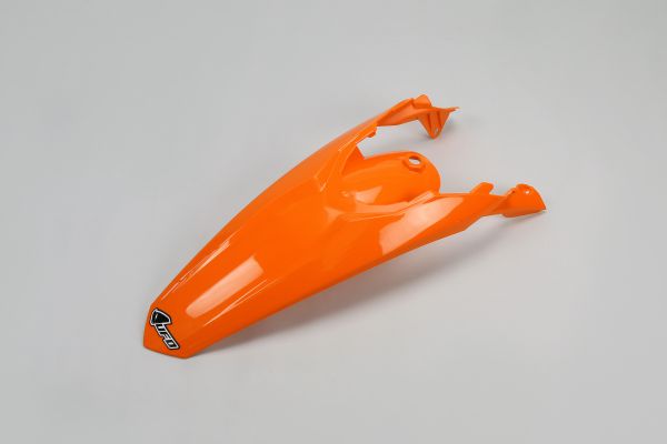 UFO Kotflügel hinten mit Stegen für KTM 125-500 EXC 2012-2016, orange