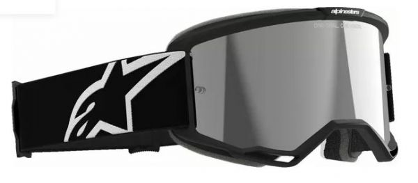 ALPINESTARS Brille: Vision 5 Corp, schwarz/weiß silber-verspiegelt