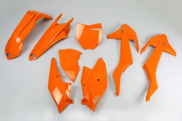 UFO Plastik-Kit für KTM 125-450 SX 2016-2018 (außer 250 2T 2016), orange