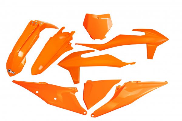 UFO Plastik-Kit für KTM 125-450 SX 2019-2022, orange