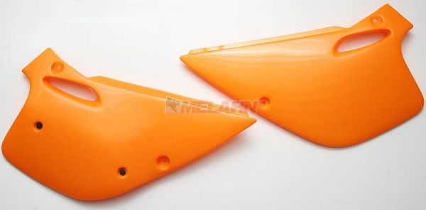 UFO Seitenteile (Paar) für KTM 125-360 SX/EXC 1993-1997, orange