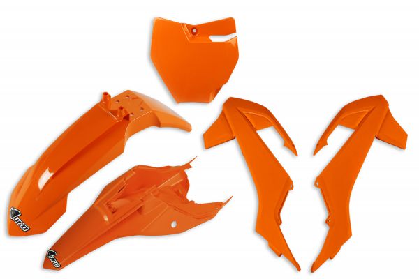 UFO Plastik-Kit für KTM 65 SX 2016-2023, orange