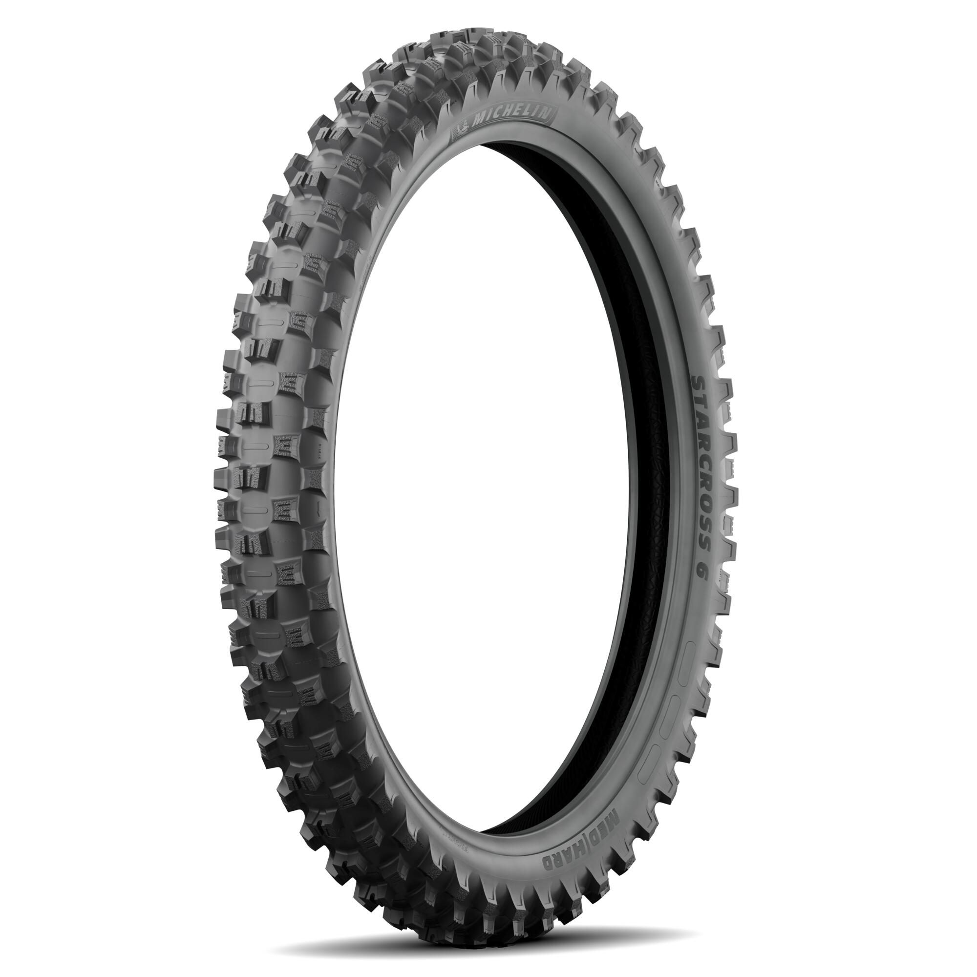 Zubehör Melahn Reifen: Reifen | MICHELIN Sturzteile GmbH | Verschleiß- Reifen 6 80/100-21 Zweirad-Center | + | Melahn.de / | Hard Starcross Medium