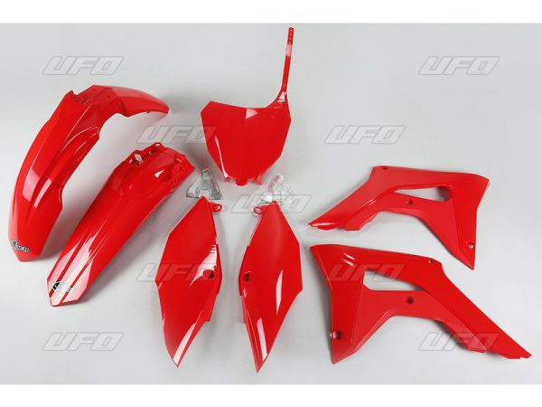 UFO Plastik-Kit für HONDA CRF 250 2018-2021 / 450 2017-2020, rot