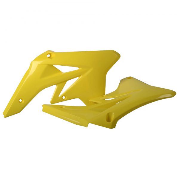 POLISPORT Spoiler (Paar) Kühlerverkleidung für RMZ 250 07-09, gelb