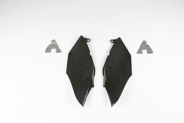 UFO Seitenteile (Paar) für HONDA CRF 250 R/RX 18-21 / 450 17-20, schwarz