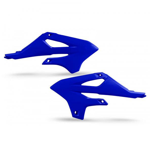 POLISPORT Spoiler (Paar) Kühlerverkleidung für YAMAHA YZ 85 2022-, blau