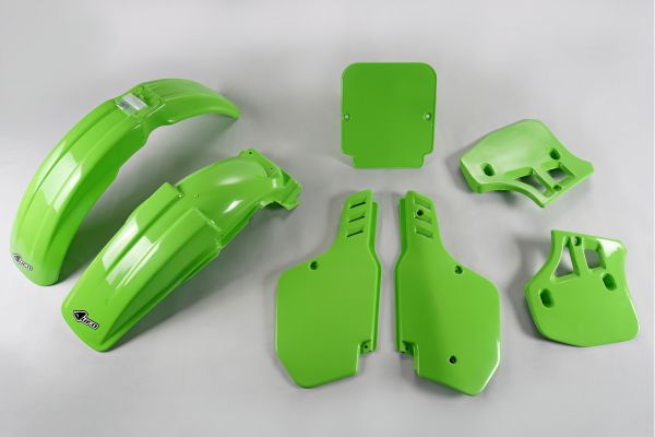 UFO Plastik-Kit für KAWASAKI KX 250/500 1988, grün