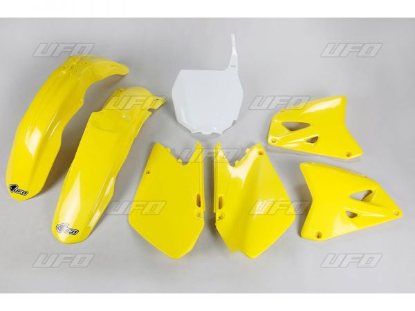 UFO Plastik-Kit für SUZUKI RM 125/250 2001-2002, OEM (original)