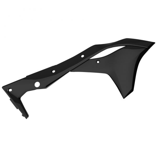 POLISPORT Spoiler (Paar) Kühlerverkleidung für KXF 250 17-20, schwarz