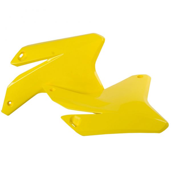 POLISPORT Spoiler (Paar) Kühlerverkleidung für RMZ 450 05-06, gelb