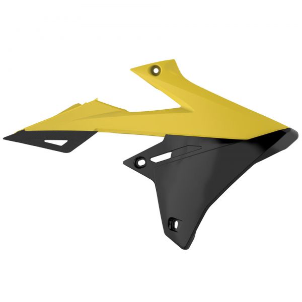 POLISPORT Spoiler (Paar) Kühlerverkleidung für RMZ 250 19- / 450 18-, gelb