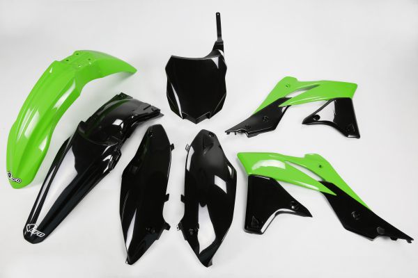 UFO Plastik-Kit für KAWASAKI KXF 250 2013-2016, OEM (original) 2013