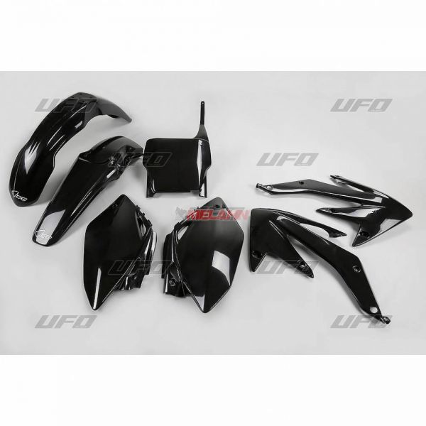 UFO Plastik-Kit für HONDA CRF 450 05-06, schwarz