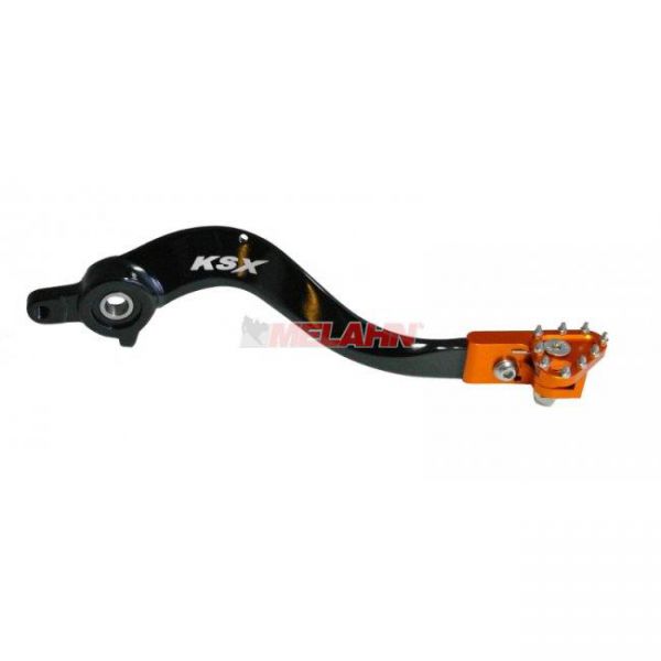 KSX Aluminium-Fußbremshebel für KTM 85 SX 03-17, orange