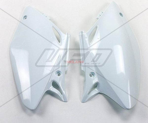 UFO Seitenteile (Paar) für HONDA CRF 450 R 2002-2004, weiß