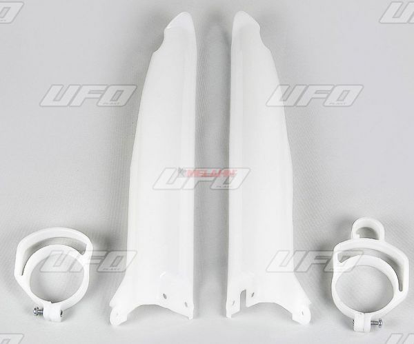 UFO Gabelschutz (Paar) für KAWASAKI KX 125-500 1996-2003, neutral