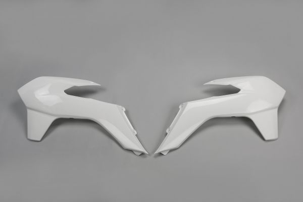 UFO Spoiler (Paar) für KTM 125-450 SX/SMR 2013-2015 / EXC 2014-2016, weiß