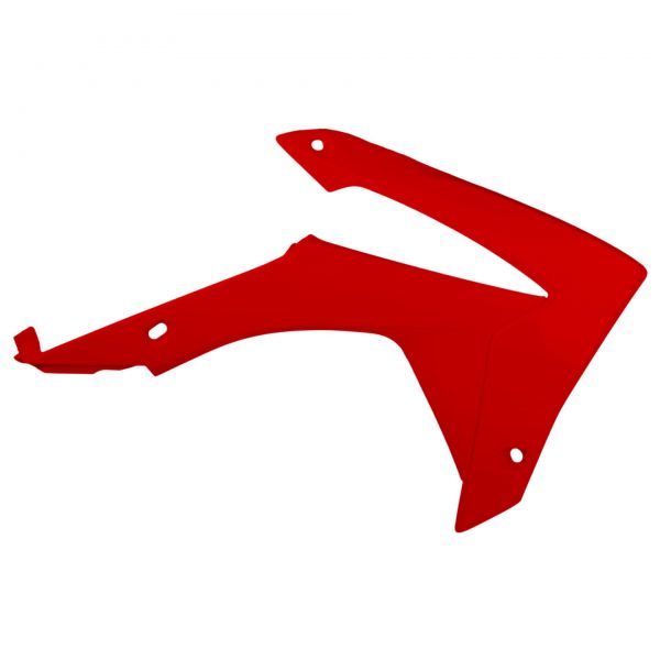 POLISPORT Spoiler (Paar) Kühlerverkleidung für Honda CRF 250 14-17 / 450 13-16, rot