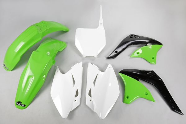 UFO Plastik-Kit für KAWASAKI KXF 450 2006, OEM (original)