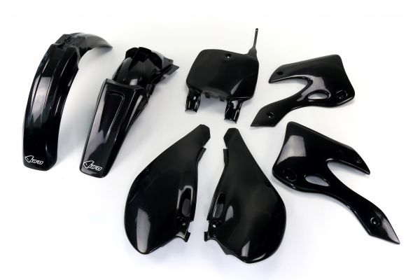 UFO Plastik-Kit für KAWASAKI KX 125/250 1999-2002, schwarz