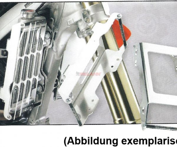 ZAP Aluminium-Kühlerschutz (Paar), KXF 450 16-18