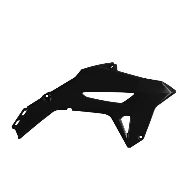 POLISPORT Spoiler (Paar) Kühlerverkleidung für Honda CRF 250 22-24 / 450 21-24, schwarz