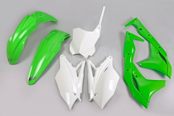 UFO Plastik-Kit für KAWASAKI KXF 250 2018-2020, OEM (original) 2019