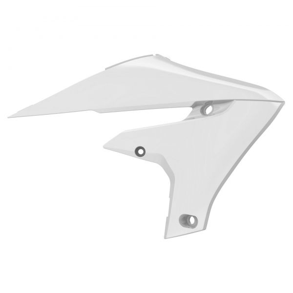 POLISPORT Spoiler (Paar) für YAMAHA YZF 250 2019-2023 / 450 2018-2022, weiß