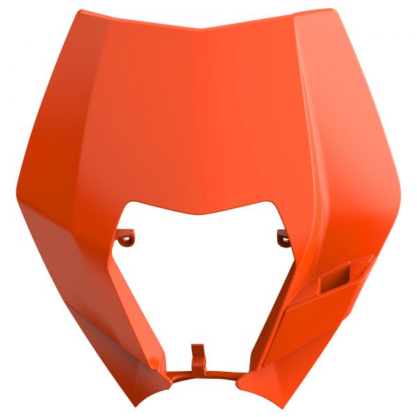 POLISPORT Lampenmaske für KTM 125-530 EXC 2008-2013, orange