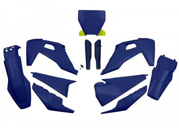 UFO Full-Plastik-Kit für HUSQVARNA FC/TC 125-450 2019-2022, blau