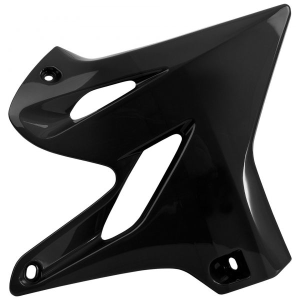 POLISPORT Spoiler (Paar) Kühlerverkleidung für YAMAHA YZ 125/250 15-21, schwarz