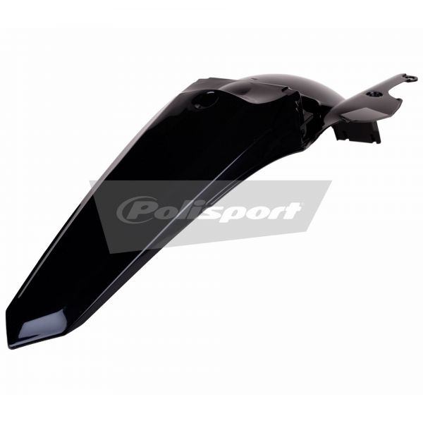 POLISPORT Kotflügel hinten für YAMAHA YZF 250 14-18 / 450 14-17, schwarz