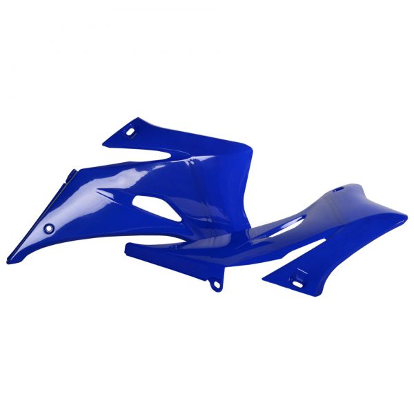 POLISPORT Spoiler (Paar) Kühlerverkleidung für YZF 250/450 2006-2009, blau