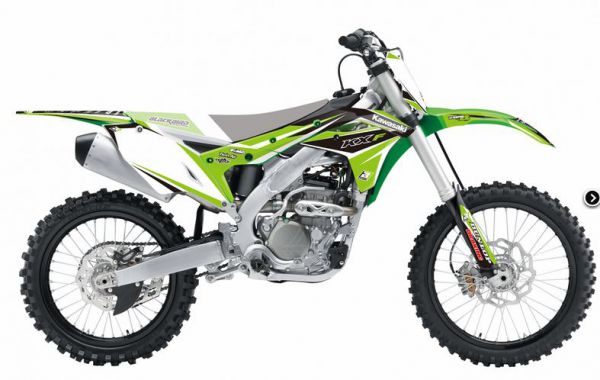 BLACKBIRD Dekor-Kit: Dream 4 für Kawasaki KXF 250 2017-2020