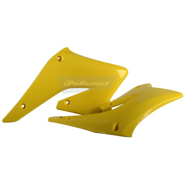 POLISPORT Spoiler (Paar) Kühlerverkleidung für RMZ 250 04-06, gelb