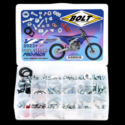 BOLT Schraubenset Pro Pack inklusive Auspuffteile für YAMAHA YZF 250 2024- / 450 2023-