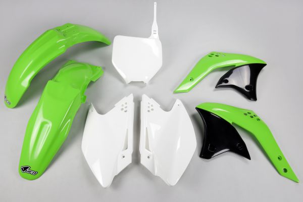 UFO Plastik-Kit für KAWASAKI KXF 250 2007, OEM (original)