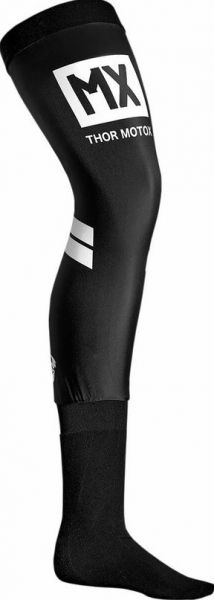 THOR Knee Brace Socke (Paar), schwarz/weiß