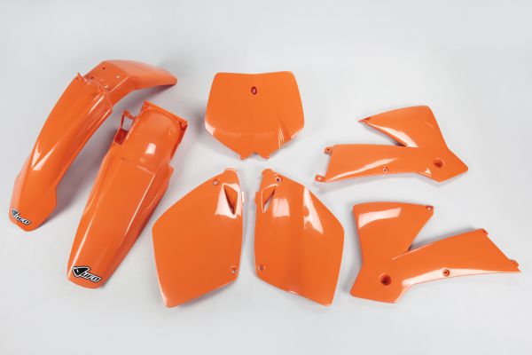 UFO Plastik-Kit für KTM 125-520 SX 2001-2002, orange