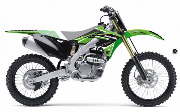 BLACKBIRD Dekor-Kit: Dream 4 für Kawasaki KXF 250 2013-2016