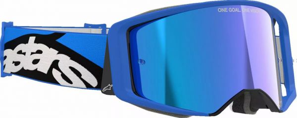 ALPINESTARS Brille: Supertech Stream ABS, blau blau-verspiegelt