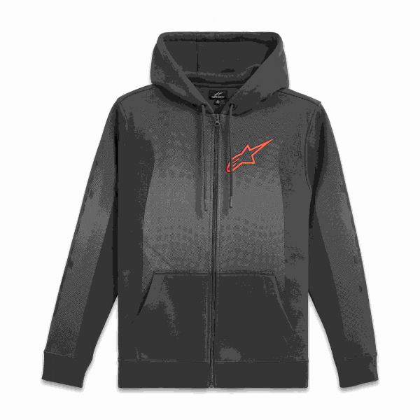 ALPINESTARS Zip-Hoody: Arising, gunmetal/grau