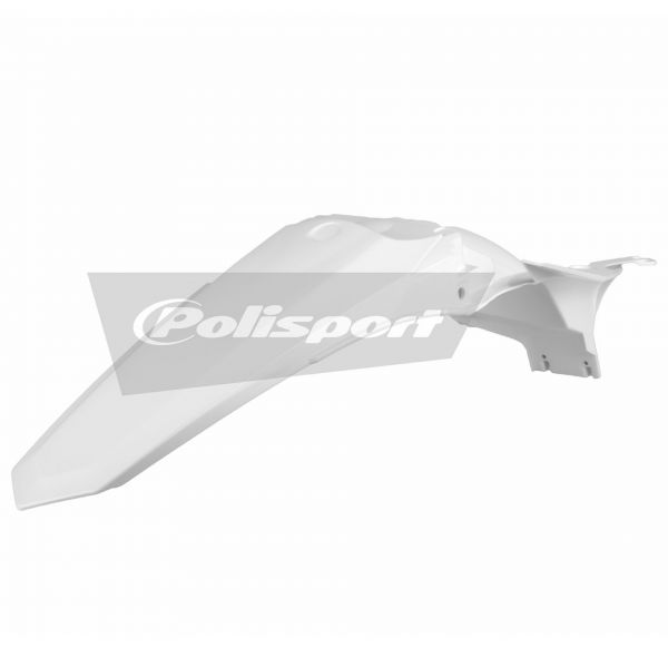 POLISPORT Kotflügel hinten für YAMAHA YZF 250 14-18 / 450 14-17, weiß