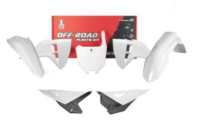 R-TECH Plastik-Kit (5-teilig) für Honda CRF 250/450 R 2025-, weiß