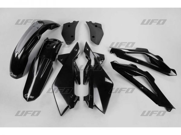 UFO Plastik-Kit für Husqvarna CR/WR 250 2009-2013, schwarz