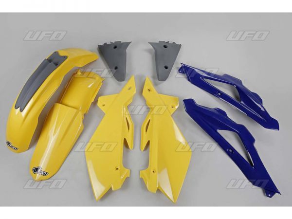 UFO Plastik-Kit für Husqvarna TC/TE 250-510 2005, OEM gelb/blau