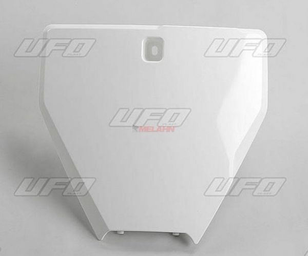 UFO Starttafel vorne für HUSQVARNA FC/FS/TC 125-450 2016-2022, weiß